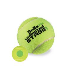 Tennisball Nivå 1 - Sett med 12 stk Lettere og langsommere